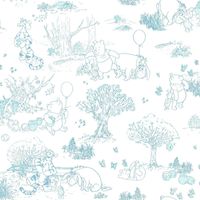 papel-de-parede-disney-ursinho-pooh-azul